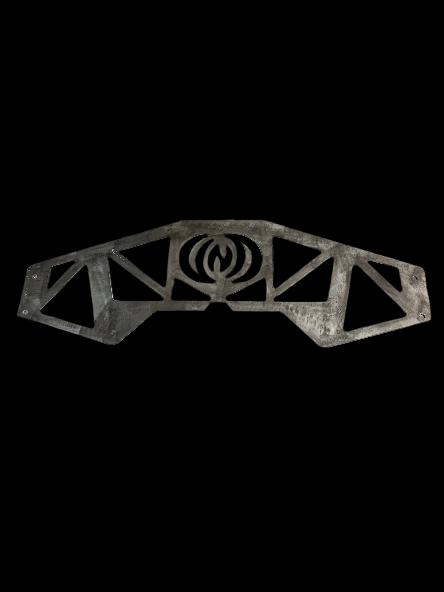 Polaris Ranger rear signature plate