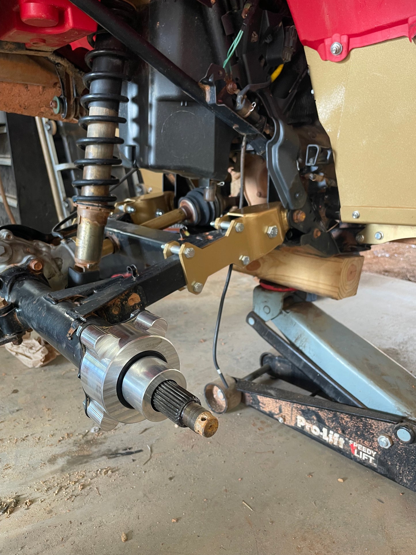 14-25 honda rancher/foreman brake delete